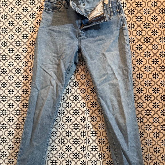 Madewell Light Blue Ankle Jeans - Picture 3 of 5